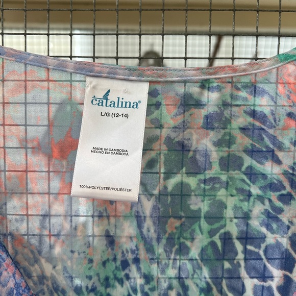 Catalina Colorful Women's Swim Cover-Up L-XL - Picture 2 of 6